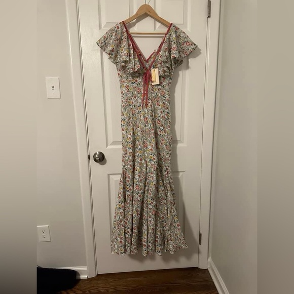 NWT Doen Audette Dress Sunrise Blossom XS - Picture 4 of 4